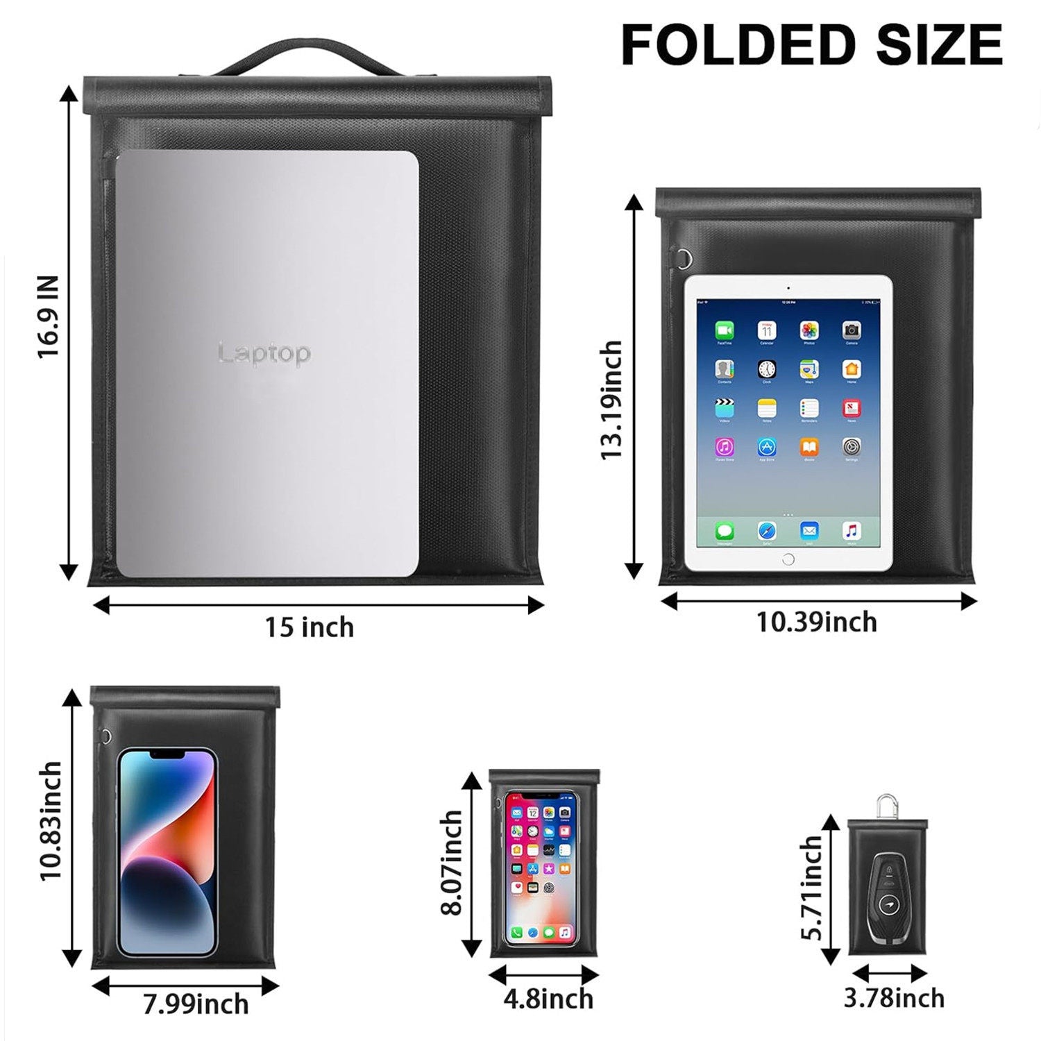 Faraday Shielding Bags